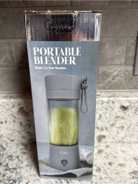 NEW Wireless Mini Portable Blender- 12oz Capacity, Stainless Steel 6 Tip Blades